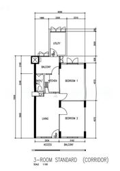 Blk 22 Bukit Ho Swee Court (Bukit Merah), HDB 3 Rooms #593558471